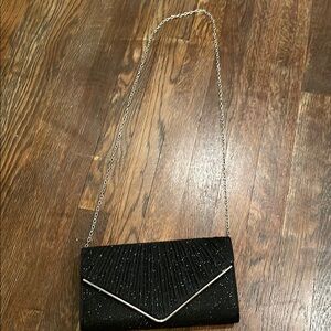 Elegant Black Evening Clutch